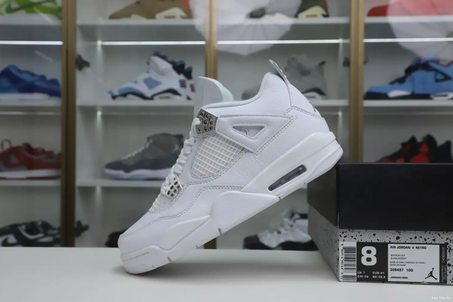 pure Jordan Jordan Kimikick retro Air money 4 0802
